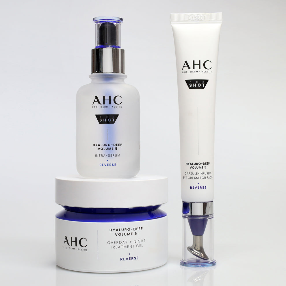 Hyaluro-Deep Volume 5 Essentials Bundle – AHC Beauty